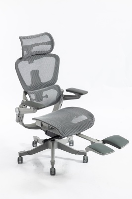 Кресло для комфортной работы PS002smart (с подножкой)